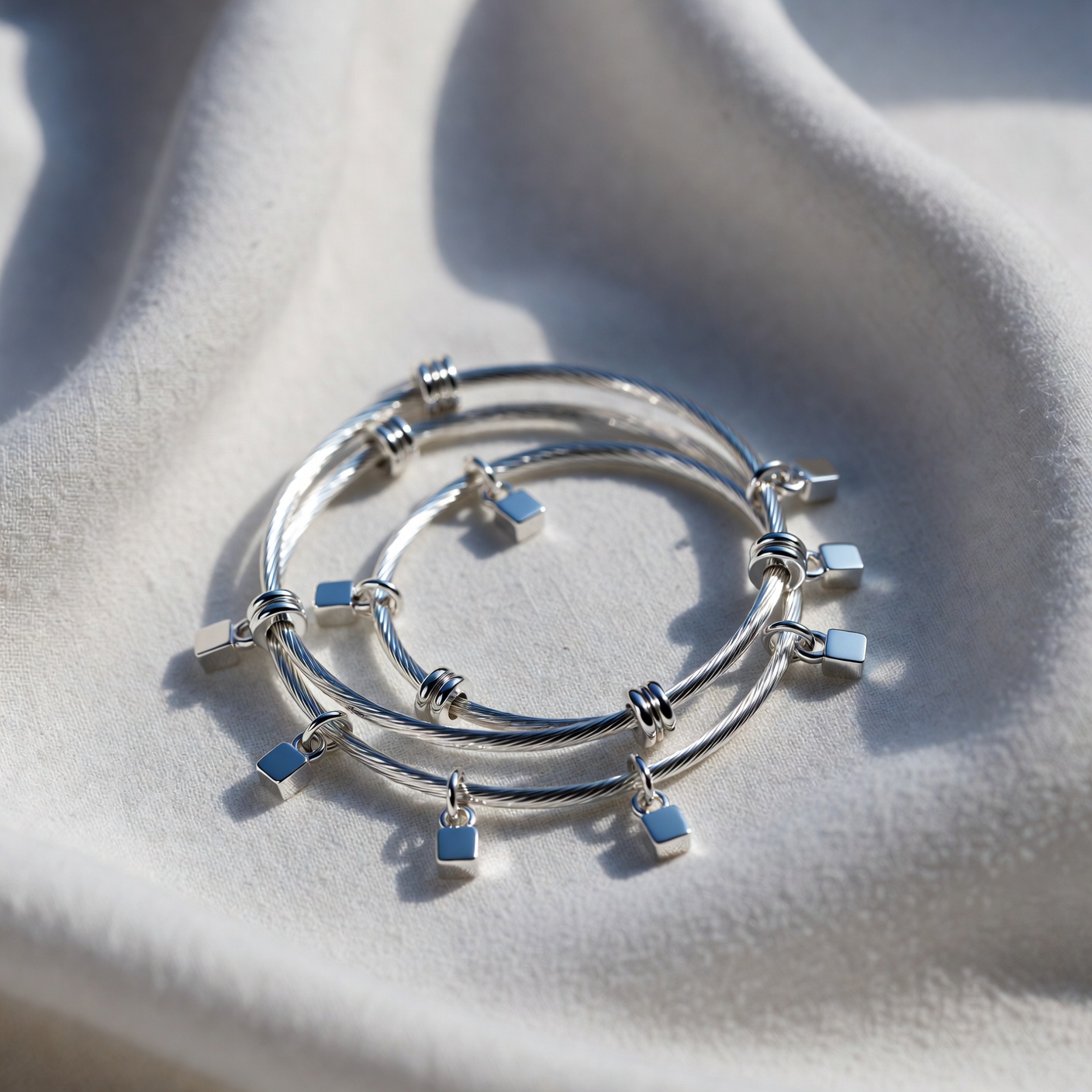 Geo Charm Bracelet